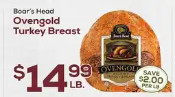 DeCicco & Sons Boar's Head Ovengold Turkey Breast offer