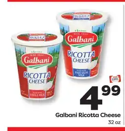 Weis Markets Galbani Ricotta Cheese offer