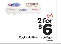 Weis Markets Eggland's Best Large Eggs offer