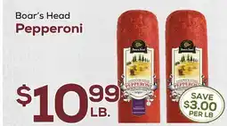 DeCicco & Sons Boar's Head Pepperoni offer