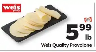 Weis Markets Weis Quality Provolone offer