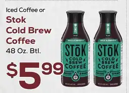 DeCicco & Sons Stok Cold Brew Coffee offer