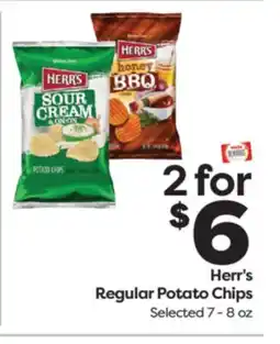 Weis Markets Herr's Regular Potato Chips offer
