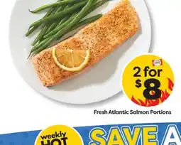 Weis Markets Fresh Atlantic Salmon Portions offer