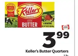 Weis Markets Keller's Butter Quarters offer