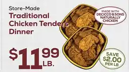 DeCicco & Sons Traditional Chicken Tenders Dinner offer
