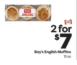 Weis Markets Bay's English Muffins offer