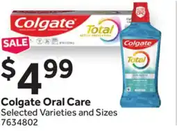 Stop&Shop Colgate Oral Care offer