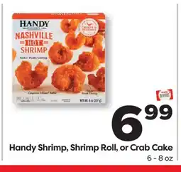 Weis Markets Handy Shrimp, Shrimp Roll, or Crab Cake offer