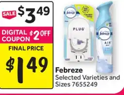 Stop&Shop Febreze offer
