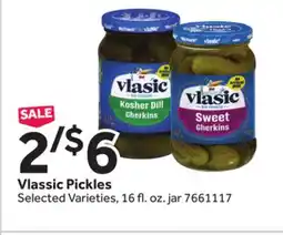 Stop&Shop Vlassic Pickles offer