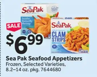 Stop&Shop Sea Pak Seafood Appetizers offer