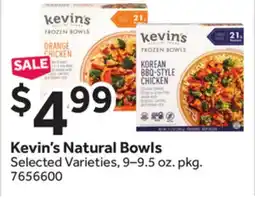 Stop&Shop Kevin's Natural Bowls offer