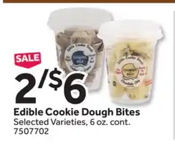 Stop&Shop Edible Cookie Dough Bites offer