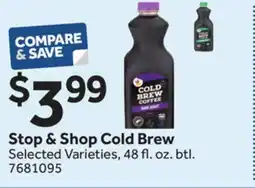 Stop&Shop Stop & Shop Cold Brew offer