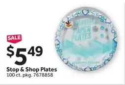 Stop&Shop Stop & Shop Plates offer