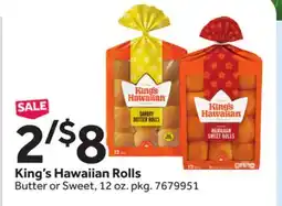 Stop&Shop King's Hawaiian Rolls offer