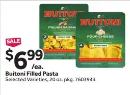 Stop&Shop Buitoni Filled Pasta offer