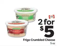 Weis Markets Frigo Crumbled Cheese offer