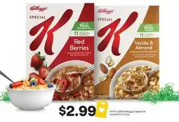 CVS Kellogg's Special K cereal offer
