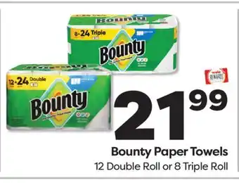 Weis Markets Bounty Paper Towels offer