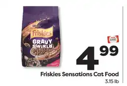Weis Markets Friskies Sensations Cat Food offer