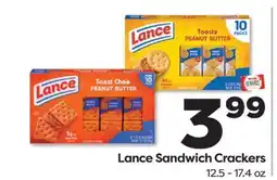 Weis Markets Lance Sandwich Crackers offer