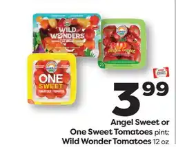 Weis Markets Angel Sweet or One Sweet Tomatoes pint Wild Wonder Tomatoes 12 oz offer