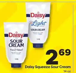 Weis Markets Daisy Squeeze Sour Cream offer