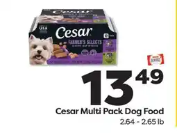 Weis Markets Cesar Multi Pack Dog Food offer