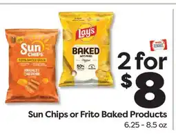 Weis Markets Sun Chips or Frito Baked Products offer