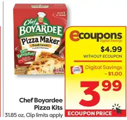 Weis Markets Chef Boyardee Pizza Kits offer