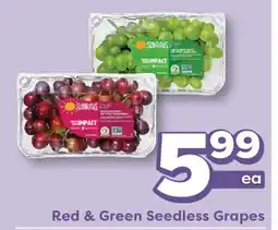 Weis Markets Red & Green Seedless Grapes offer