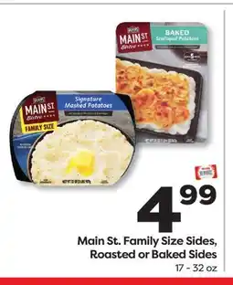 Weis Markets Main St. Family Size Sides, Roasted or Baked Sides offer
