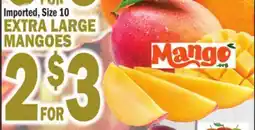 Bravo Supermarkets EXTRA LARGE MANGOES offer