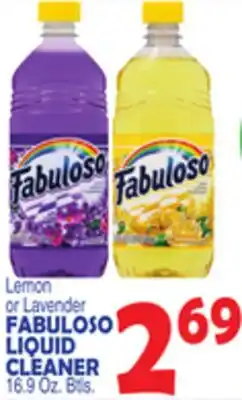 Bravo Supermarkets FABULOSO LIQUID CLEANER offer