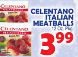 Bravo Supermarkets CELENTANO ITALIAN MEATBALLS offer