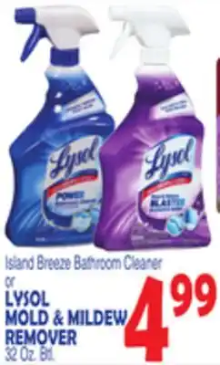 Bravo Supermarkets LYSOL MOLD & MILDEW REMOVER offer