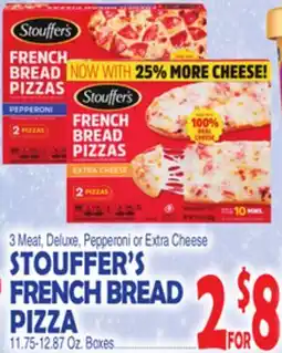 Bravo Supermarkets STOUFFER'S FRENCH BREAD PIZZA offer