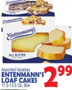 Bravo Supermarkets ENTENMANN'S LOAF CAKES offer