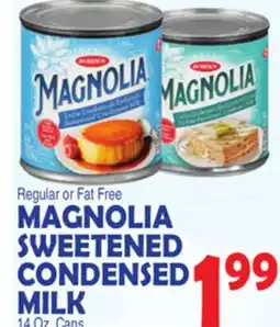 Bravo Supermarkets MAGNOLIA SWEETENED CONDENSED MILK offer