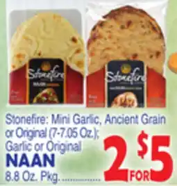 Bravo Supermarkets Stonefire NAAN 8.8 Oz. Pkg offer