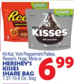 Bravo Supermarkets HERSHEY'S KISSES SHARE BAG offer