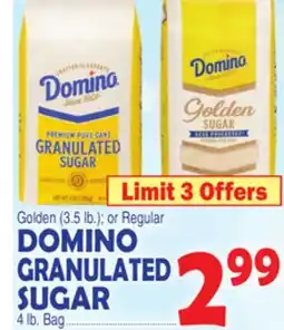 Bravo Supermarkets DOMINO GRANULATED SUGAR offer