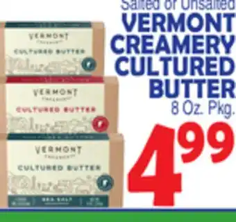 Bravo Supermarkets VERMONT CREAMERY CULTURED BUTTER offer