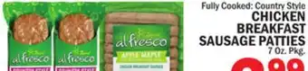 Bravo Supermarkets CHICKEN BREAKFAST SAUSAGE PATTIES offer