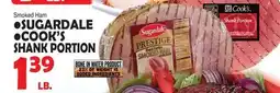 Bravo Supermarkets SUGARDALE • COOK'S SHANK PORTION offer