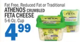 Bravo Supermarkets ATHENOS CRUMBLED FETA CHEESE offer