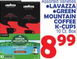 Bravo Supermarkets LAVAZZA GREEN MOUNTAIN COFFEE K-CUPS offer