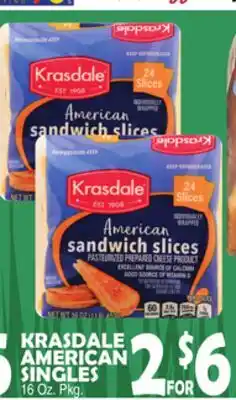 Bravo Supermarkets KRASDALE AMERICAN SINGLES offer